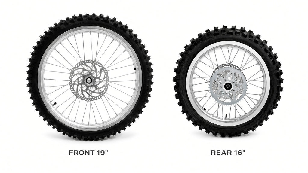 Ionra Pre-Mounted 16/19 Wheelset