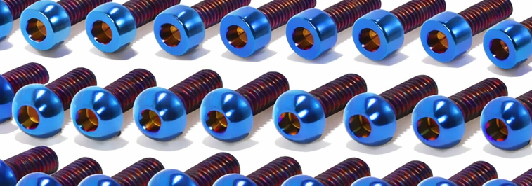 Titanium Cap Bolts (ultra bee) (2)