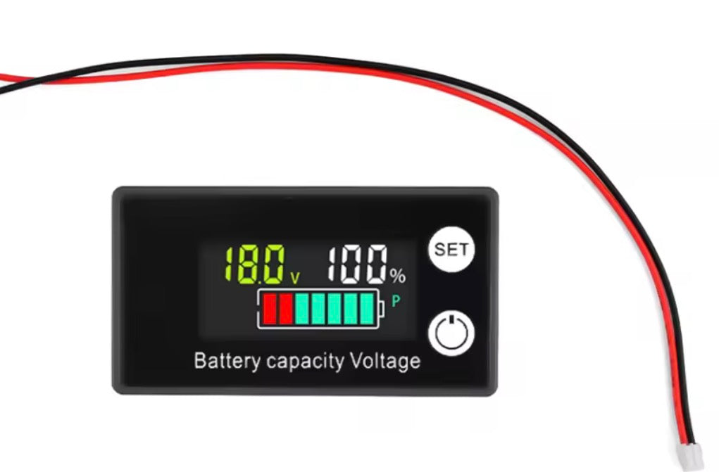 Tuttio/yozma battery percentage display