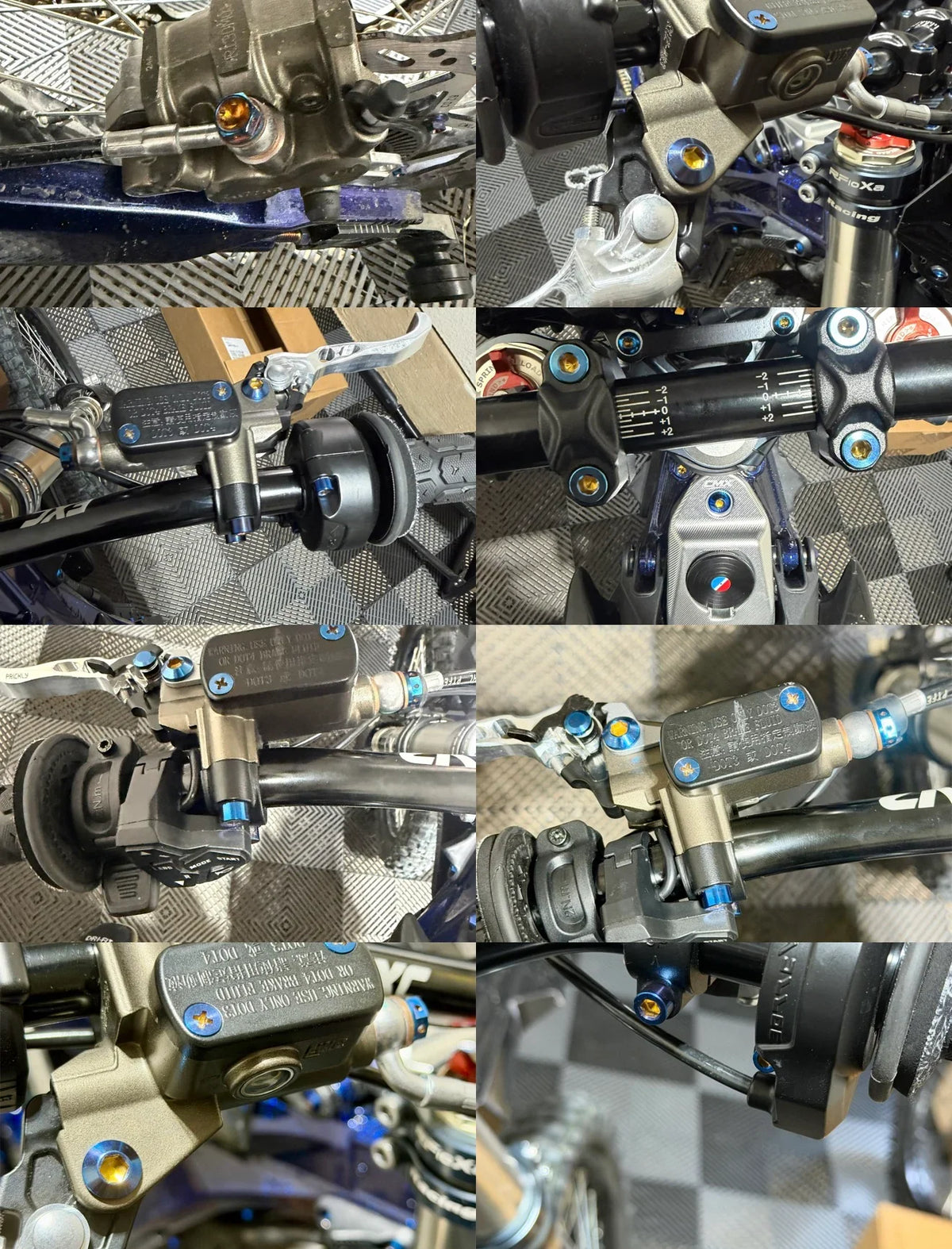 Ultra Bee Handle Bar Titanium Kit ($60 Value)