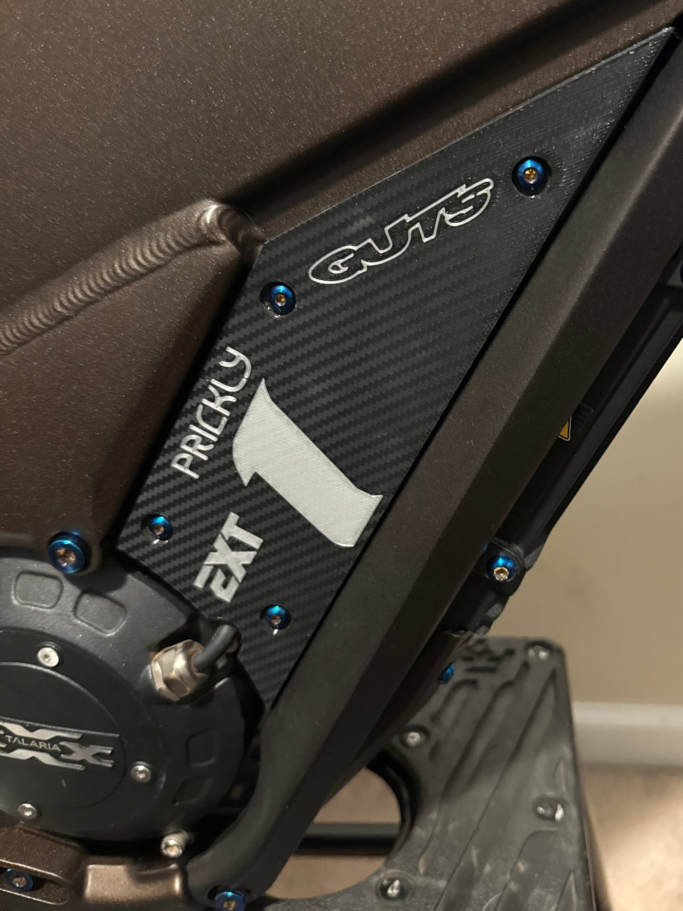 Talaria Side Panel Titanium Bolts (8 bolts)