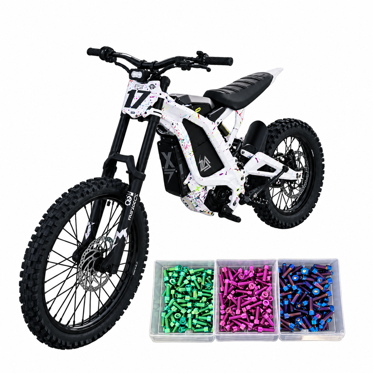 Surron Light Bee/Segway/Falcon/79 Bike Titanium Bolt Kit
