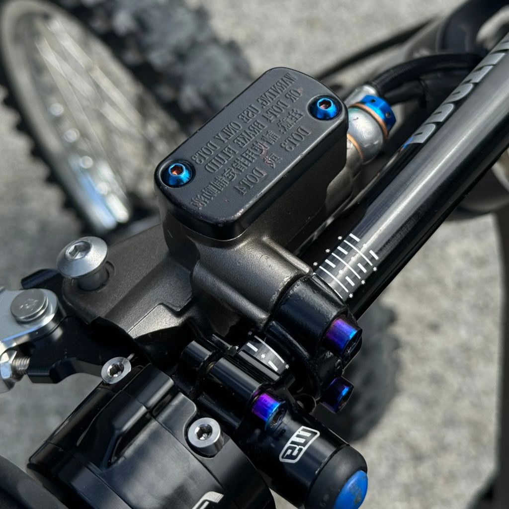 Titanium Cap Bolts (ultra bee) (2)