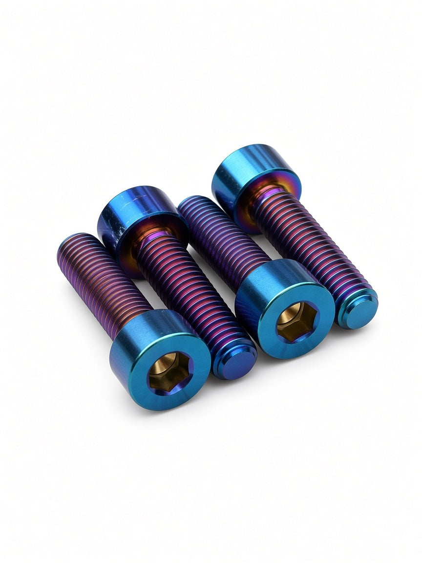 Mini Moto "Value" Cockpit Cleanup Titanium Bolt Kit